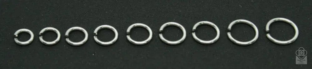 Jump Rings - 18 AWG - (1.0mm W.D.) - Maille Order Rings Australia