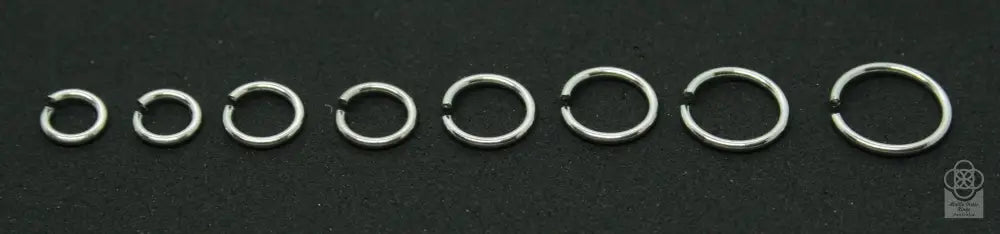 Jump Rings - 20 AWG - (0.8mm W.D.) - Maille Order Rings Australia