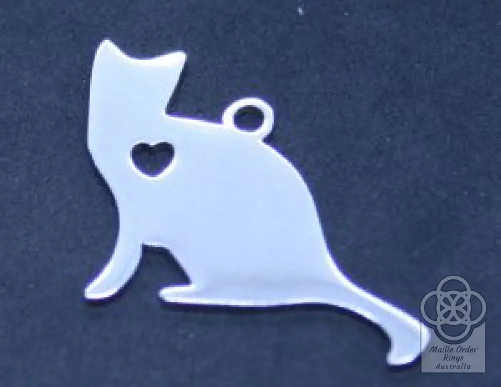Sitting Kitty Charms & Pendants