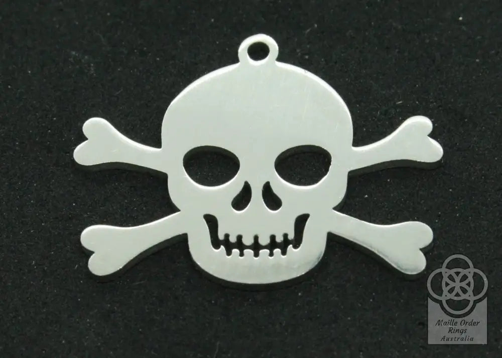 Skull & Cross Bones - Maille Order Rings Australia