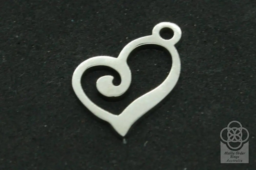 Swirling Heart - Maille Order Rings Australia