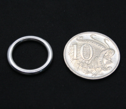 Small Welded Stainless Steel Ring