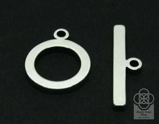 Plain Round Toggle Clasp - Maille Order Rings Australia