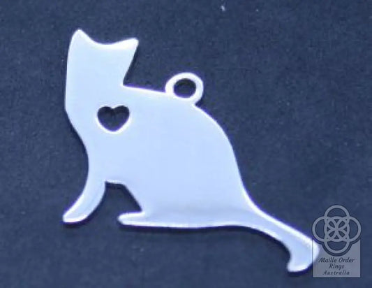 Sitting Kitty Charms & Pendants