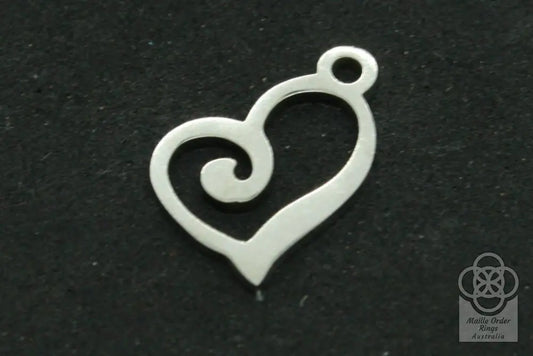 Swirling Heart - Maille Order Rings Australia