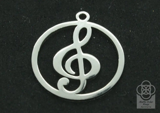 Treble Clef Disc - Maille Order Rings Australia