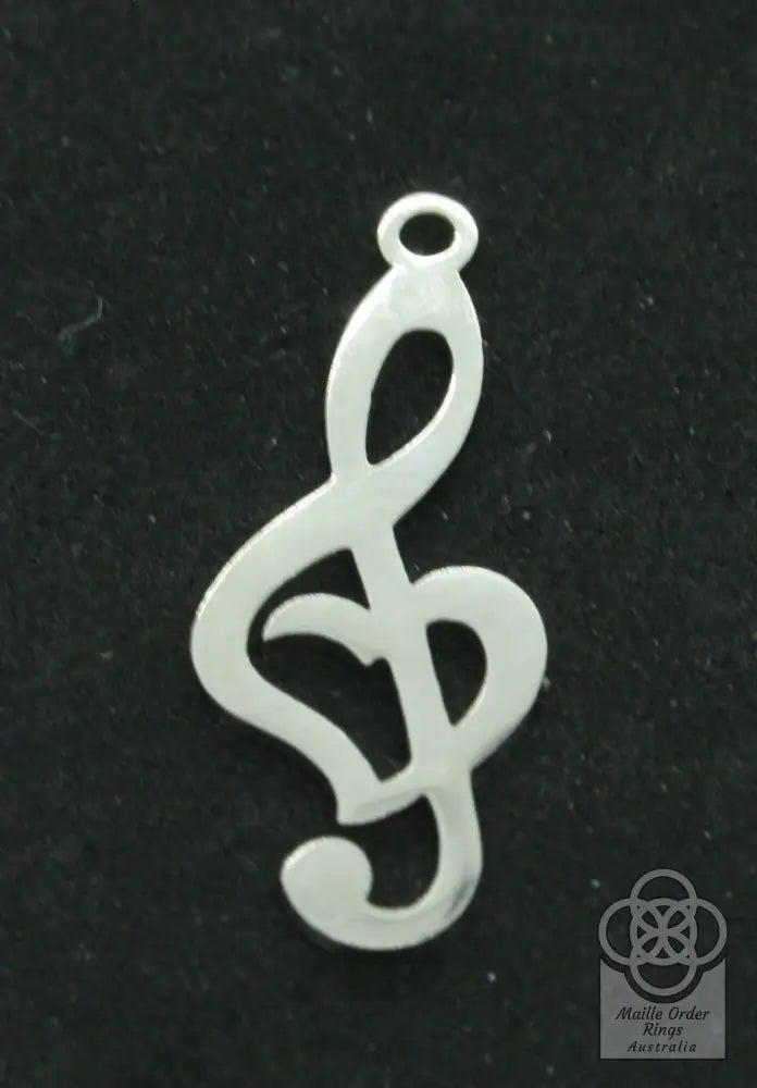 Treble Clef Heart - Maille Order Rings Australia